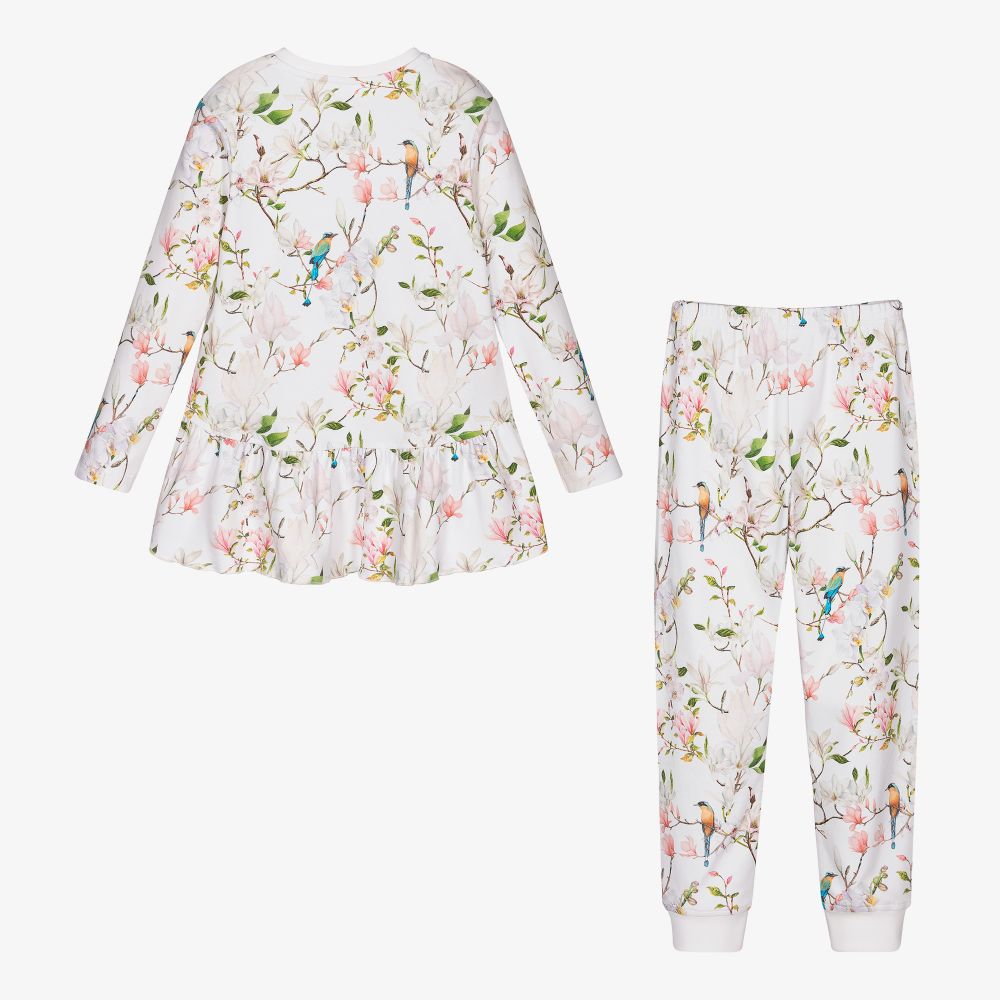 My Little Pie-Пижама из хлопка супима с магнолиями | Childrensalon Outlet