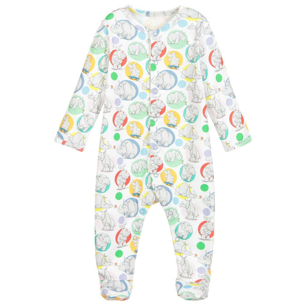 My Little Pie - Supima Cotton Rhino Babygrow | Childrensalon