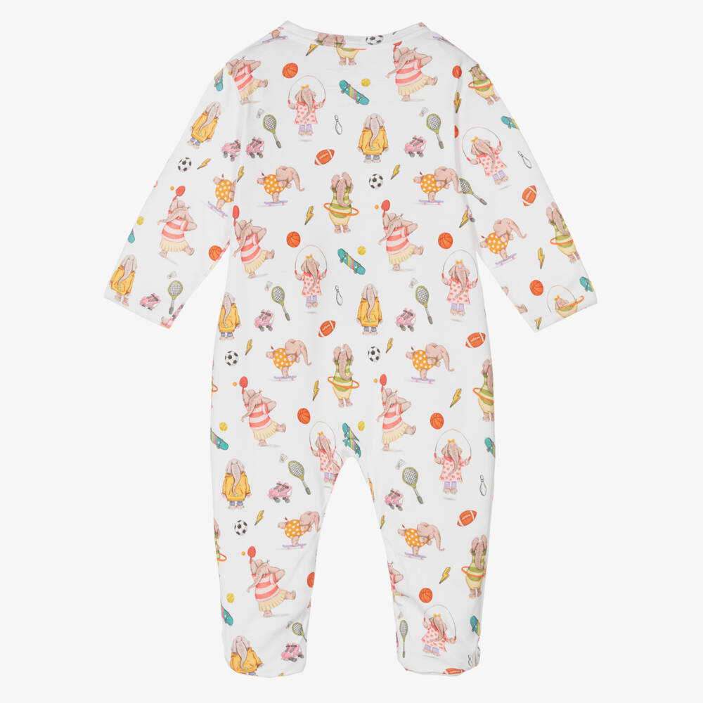 My Little Pie-White Acrobatics Babygrow | Childrensalon Outlet