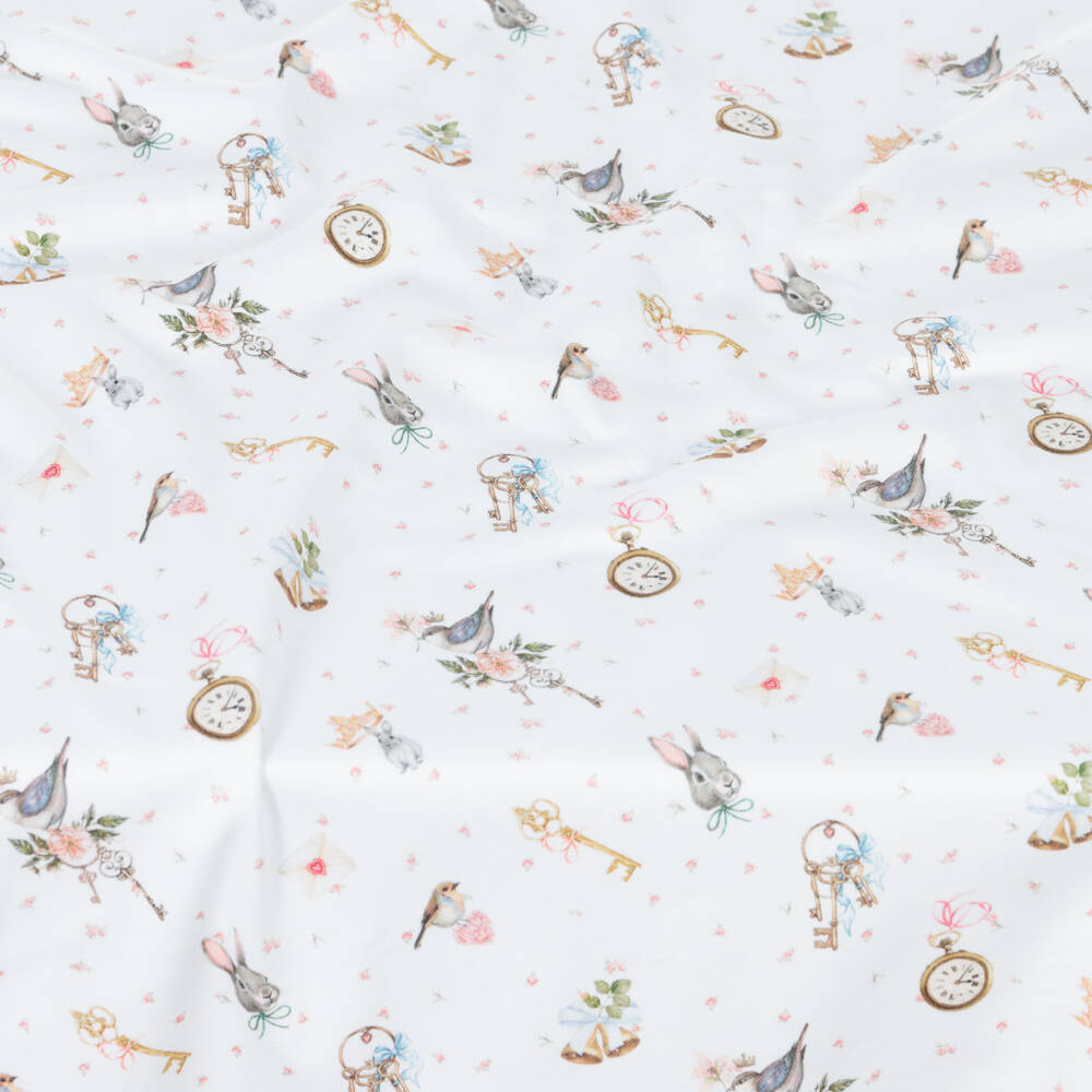 My Little Pie-White Bunny Blanket (73cm) | Childrensalon Outlet