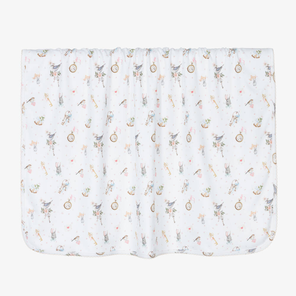 My Little Pie-White Bunny Blanket (73cm) | Childrensalon Outlet