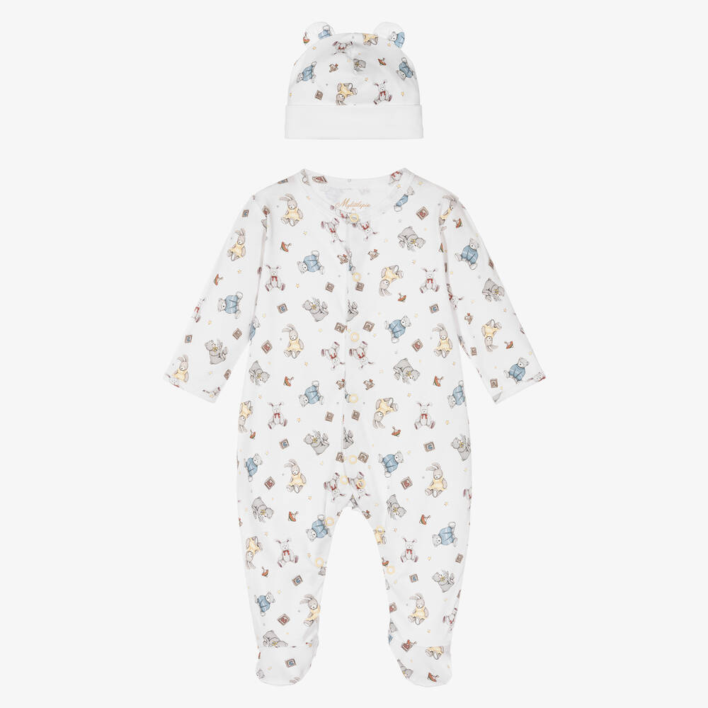 My Little Pie - Ensemble dors-bien blanc Doodles | Childrensalon