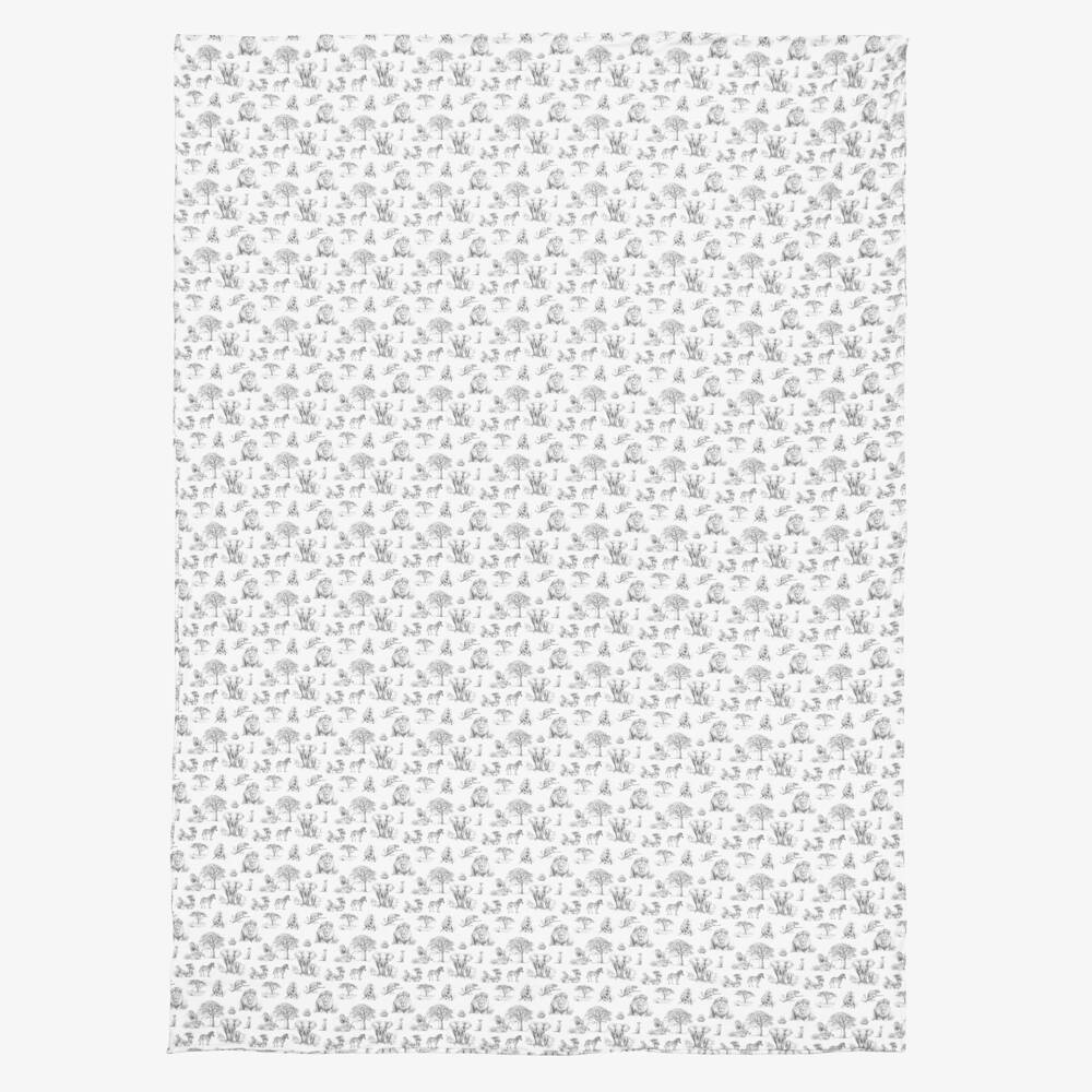 My Little Pie-White & Grey Wild Horizon Supima Cotton Single Bedding Set | Childrensalon Outlet