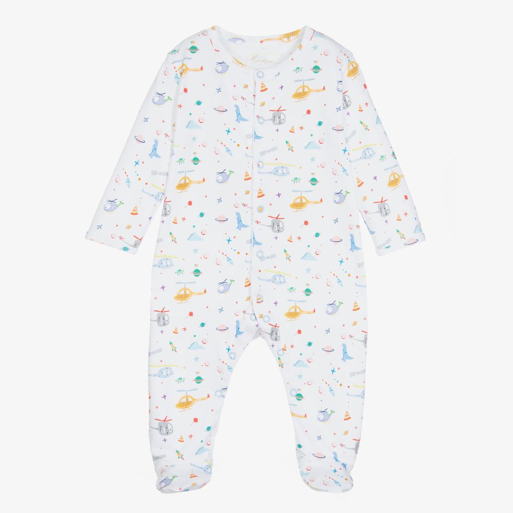 My Little Pie-White Helicopters Babygrow | Childrensalon Outlet