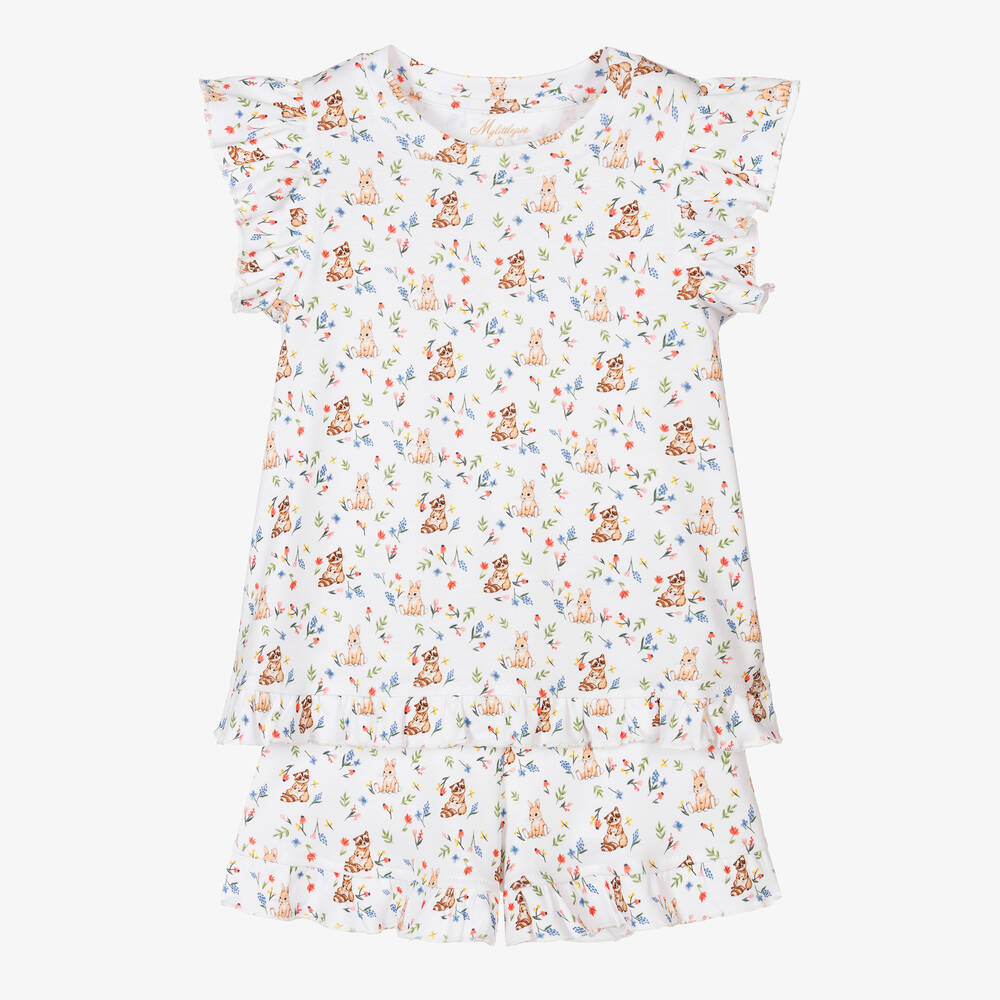 My Little Pie - Weißer Marshmallow Schlafanzug | Childrensalon