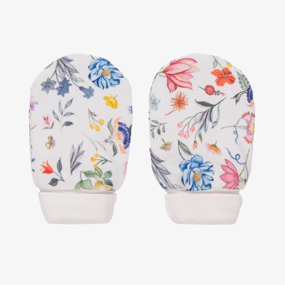 My Little Pie-White Meadow Scratch Mittens | Childrensalon Outlet