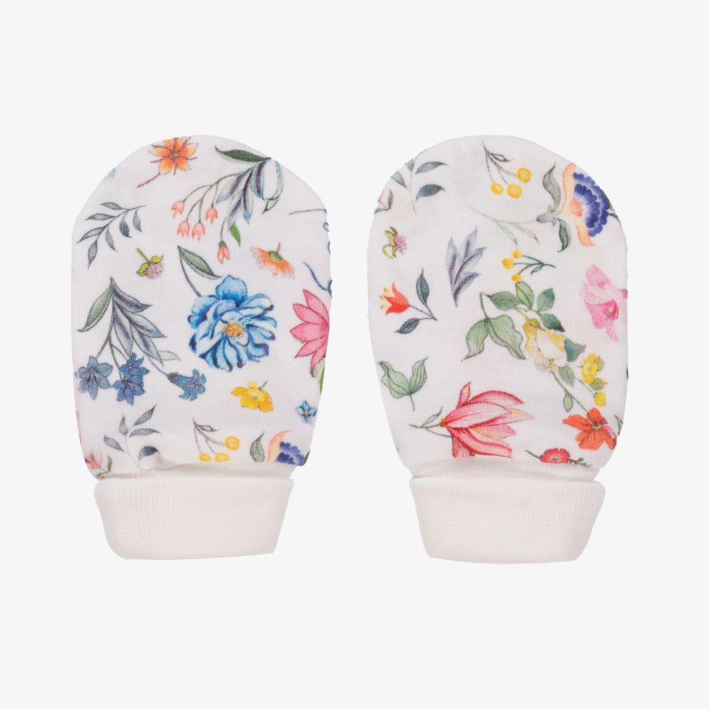 My Little Pie-White Meadow Scratch Mittens | Childrensalon Outlet