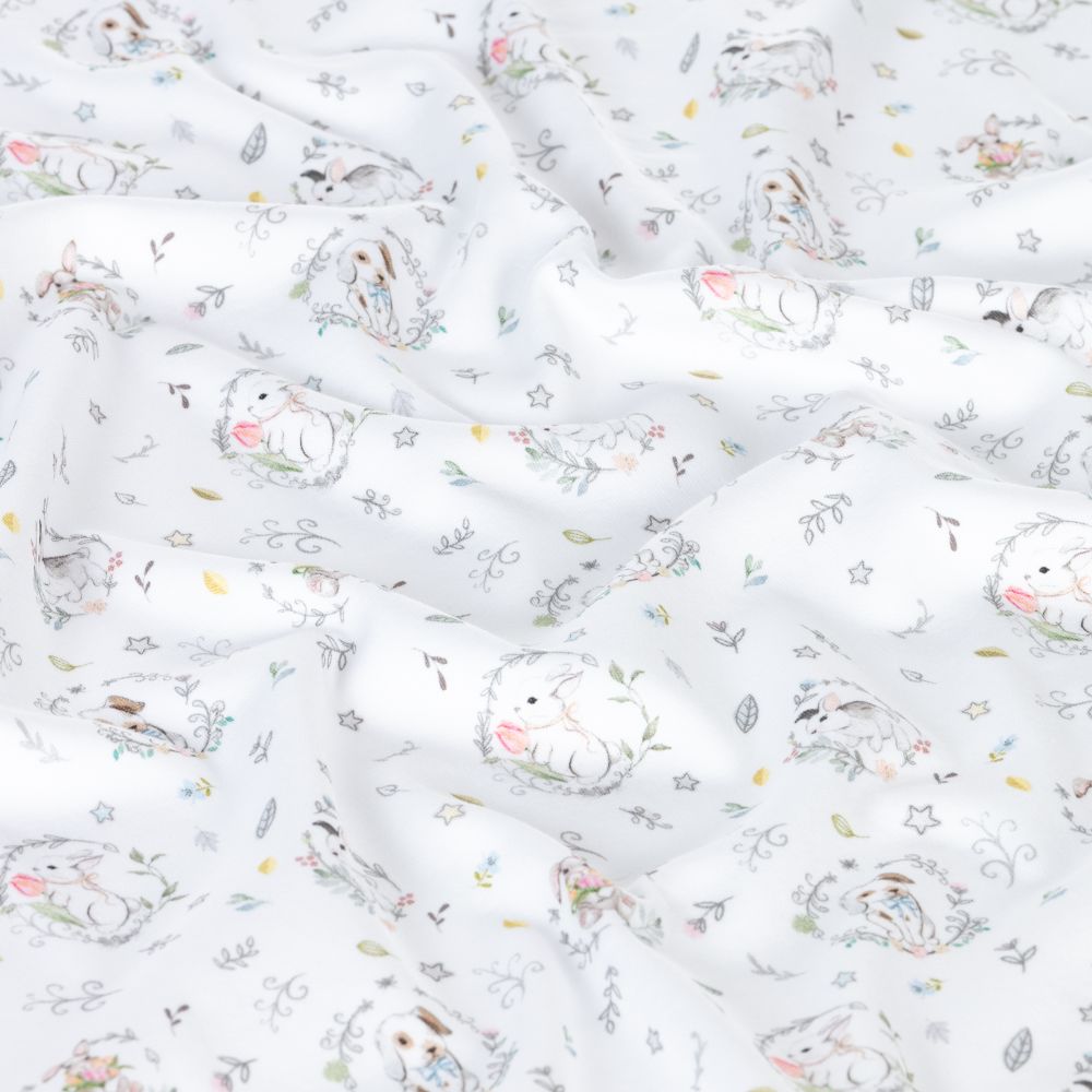 My Little Pie-White Rabbit Blanket (75cm) | Childrensalon Outlet