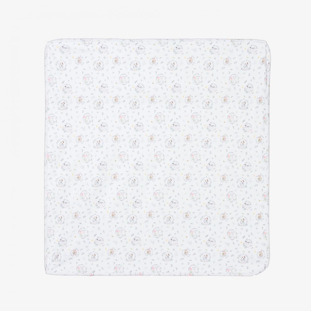 My Little Pie-White Rabbit Blanket (75cm) | Childrensalon Outlet