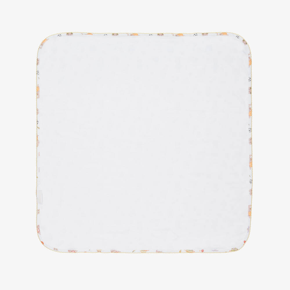 My Little Pie-White Supima Cotton Acrobatics Blanket (82cm) | Childrensalon Outlet