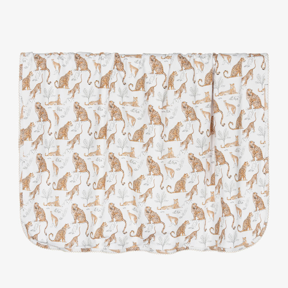 My Little Pie-Белый комплект с комбинезоном из хлопка супима с пантерами | Childrensalon Outlet