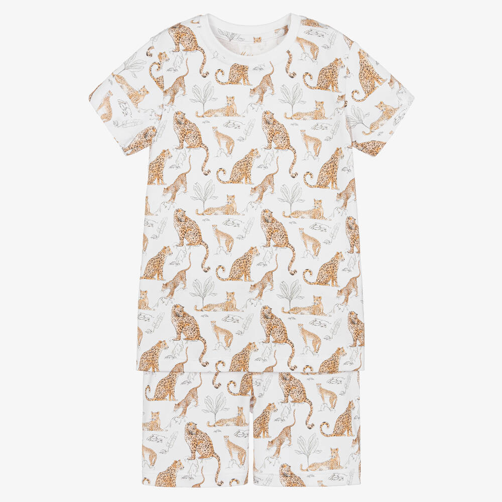 My Little Pie-White Supima Cotton Bagheera Pyjamas | Childrensalon Outlet