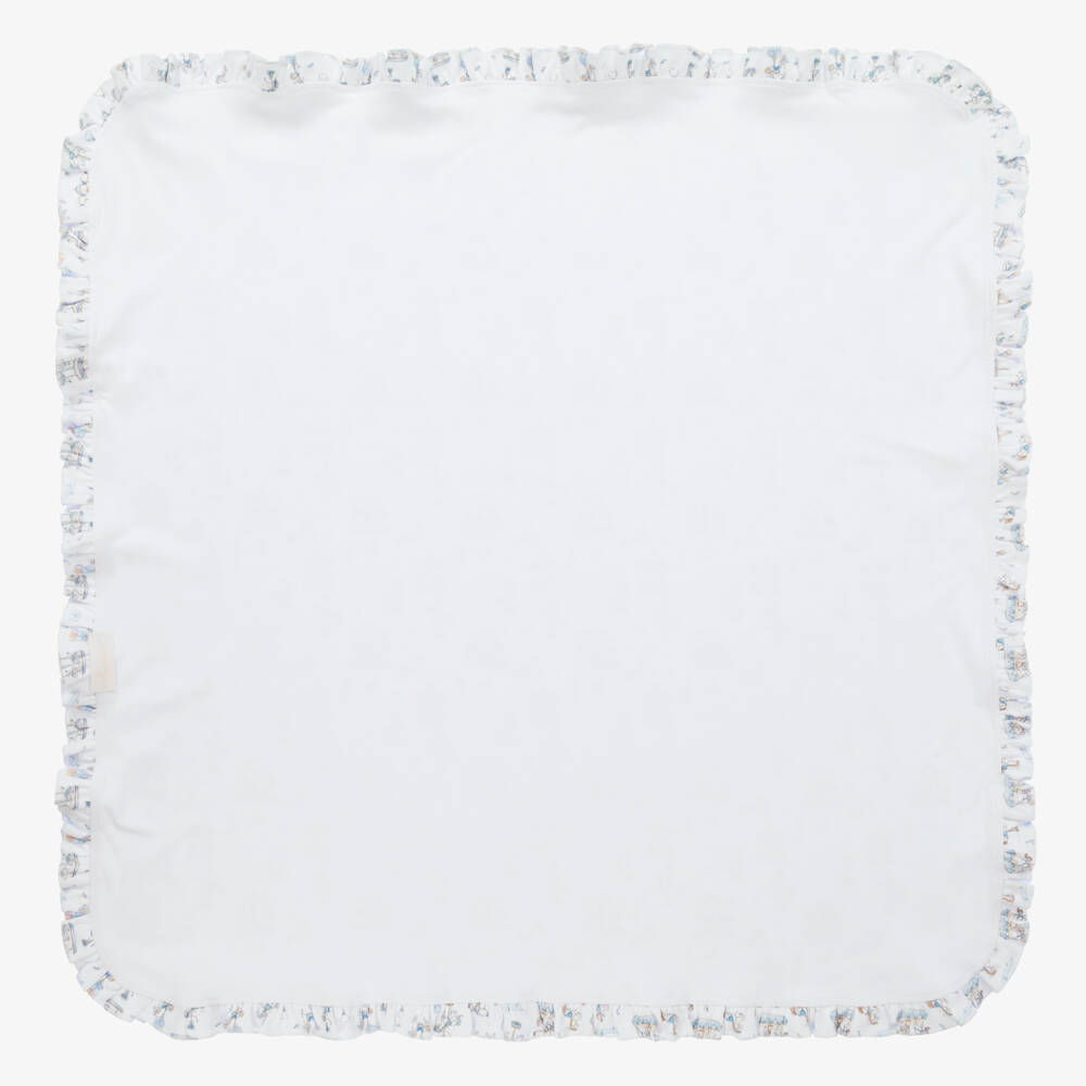 My Little Pie-White Supima Cotton Bon Bon Blanket (82cm) | Childrensalon Outlet