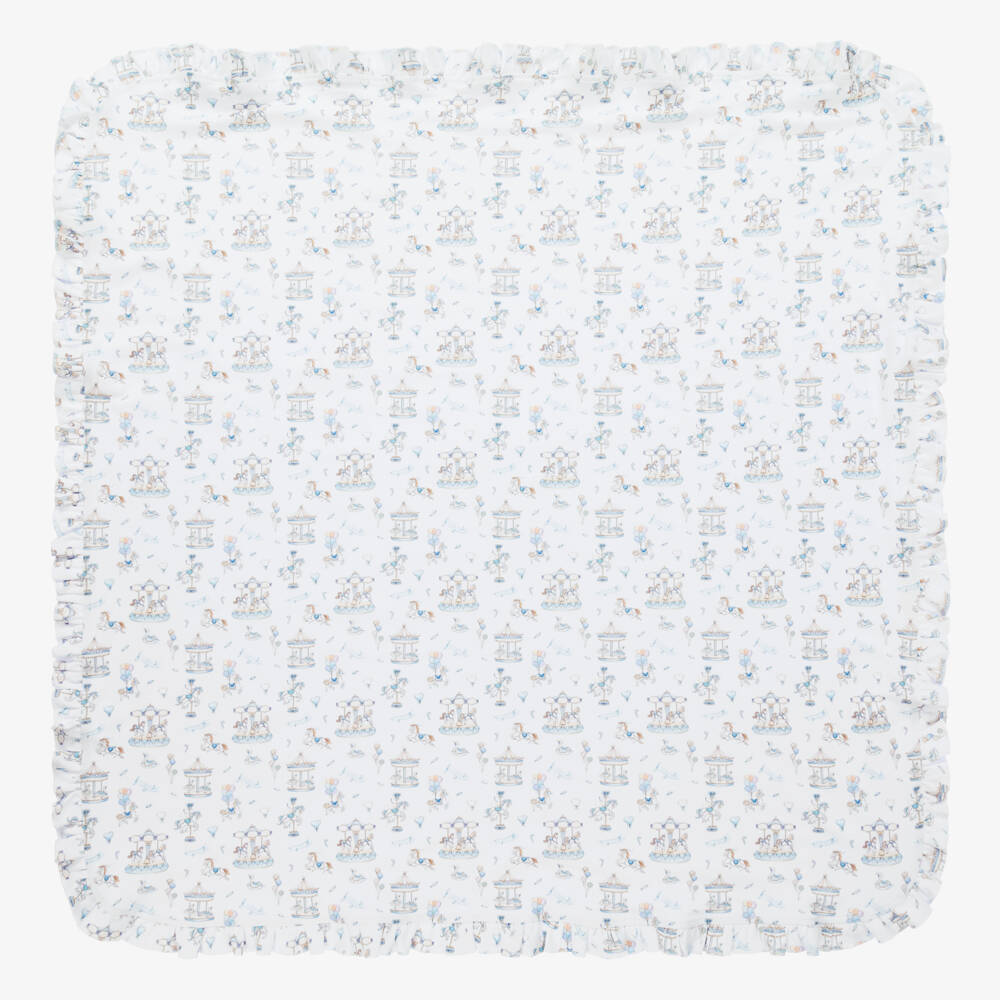 My Little Pie-White Supima Cotton Bon Bon Blanket (82cm) | Childrensalon Outlet