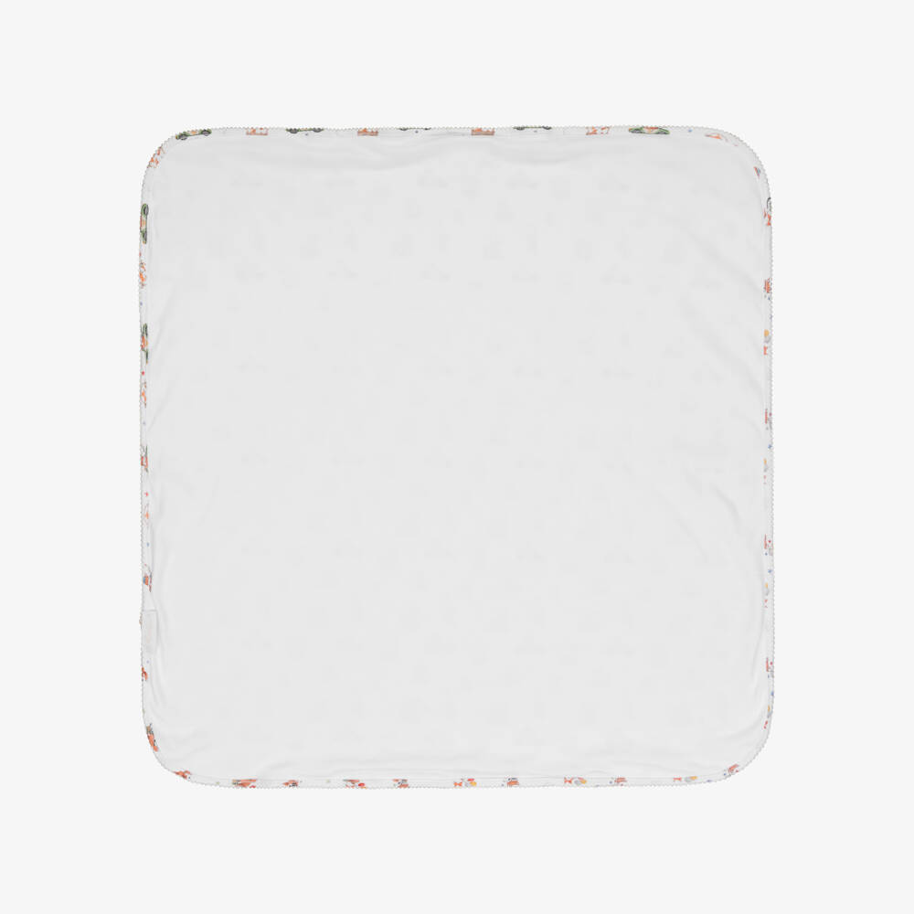 My Little Pie-White Supima Cotton Holidays Blanket (82cm) | Childrensalon Outlet