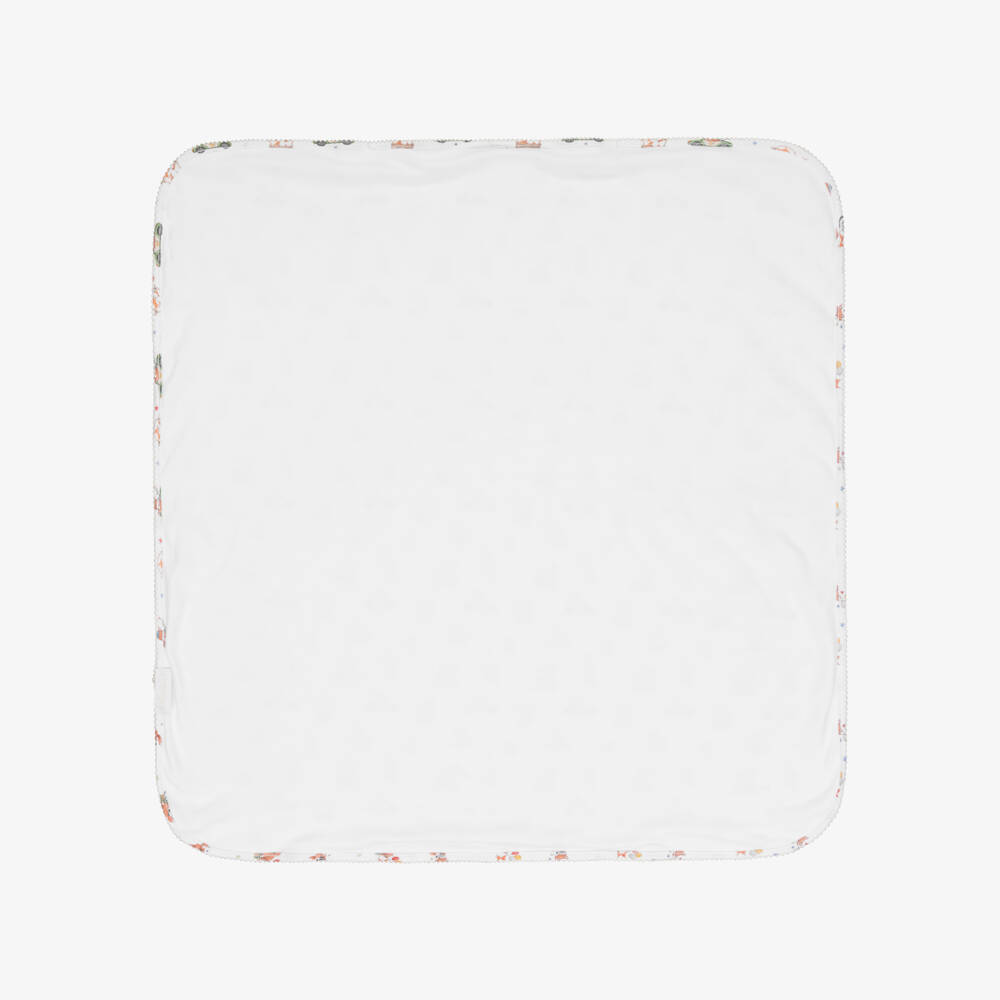 My Little Pie-White Supima Cotton Holidays Blanket (82cm) | Childrensalon Outlet