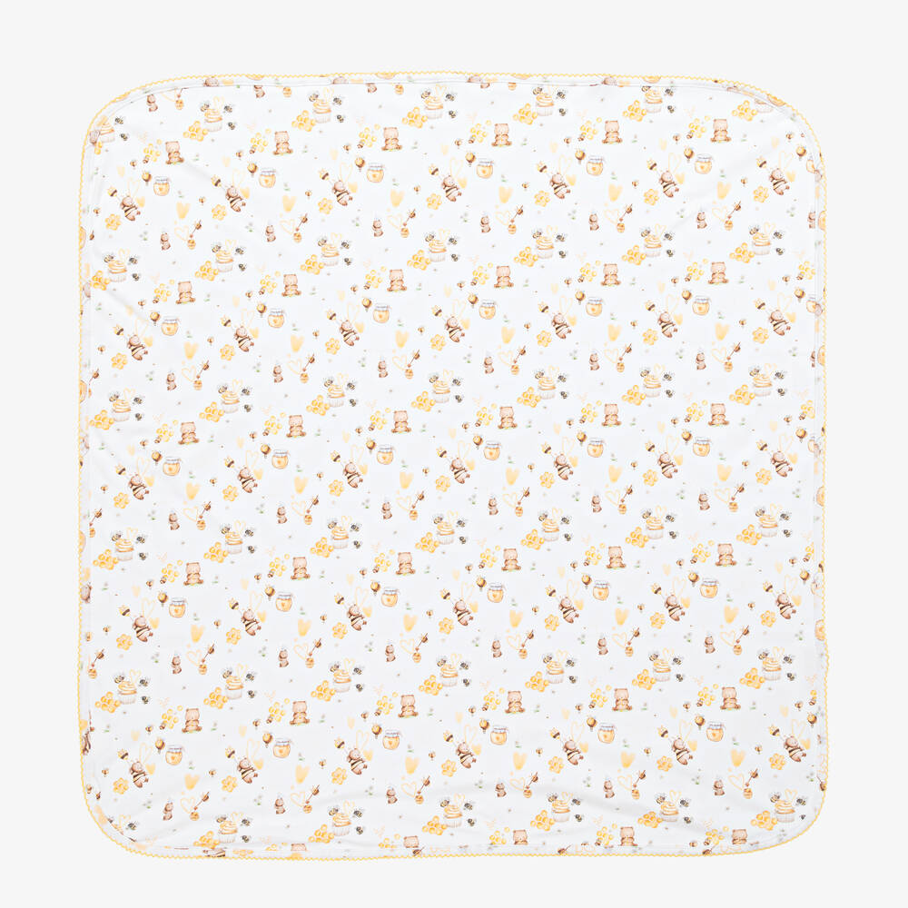 My Little Pie-طقم أفرول قطن سوبيما عضوي لون أبيض للأطفال | Childrensalon Outlet