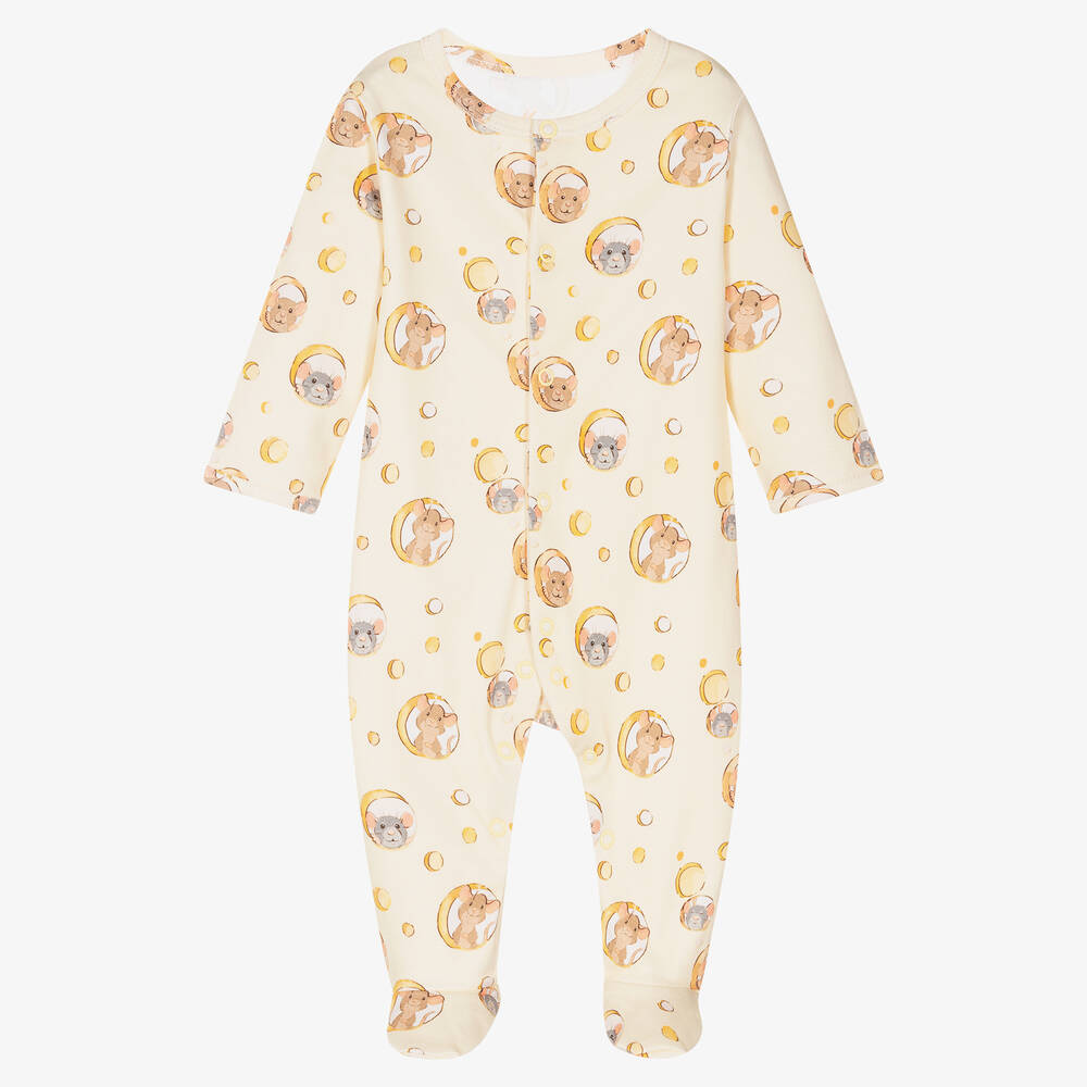 My Little Pie- Yellow Spy Mouse Babygrow | Childrensalon Outlet