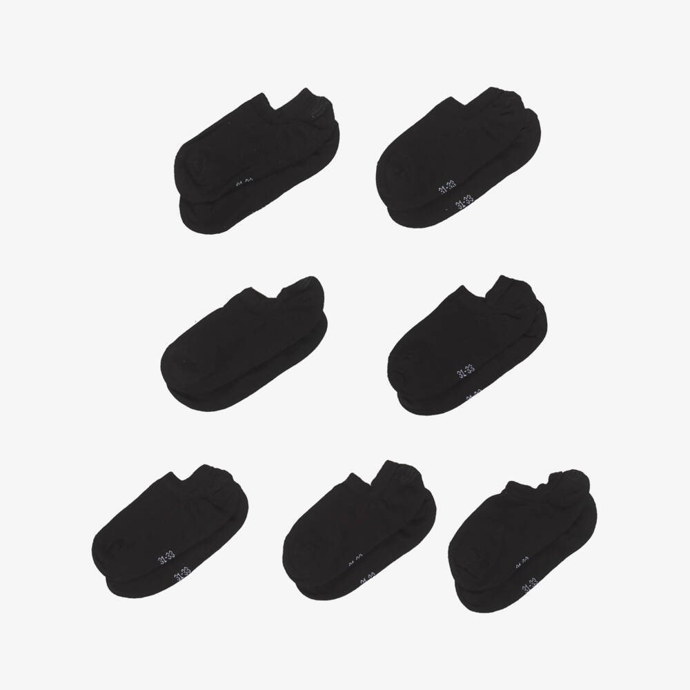 NAME IT-Black 7pk Sock | Childrensalon Outlet