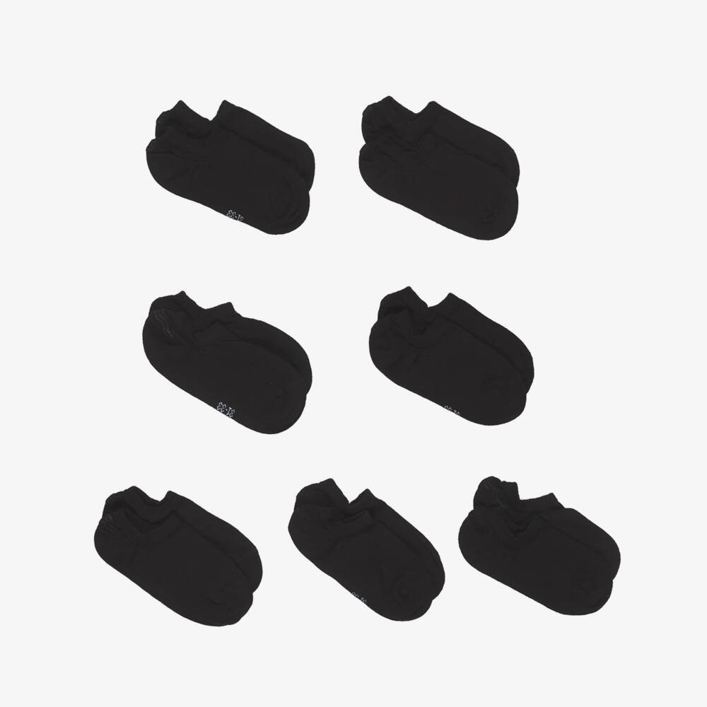 NAME IT-Black 7pk Sock | Childrensalon Outlet