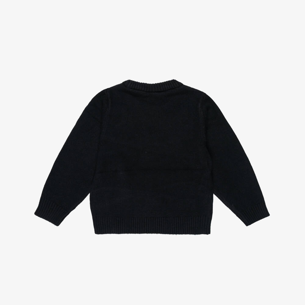 NAME IT-Black & White Bows Sweater | Childrensalon Outlet