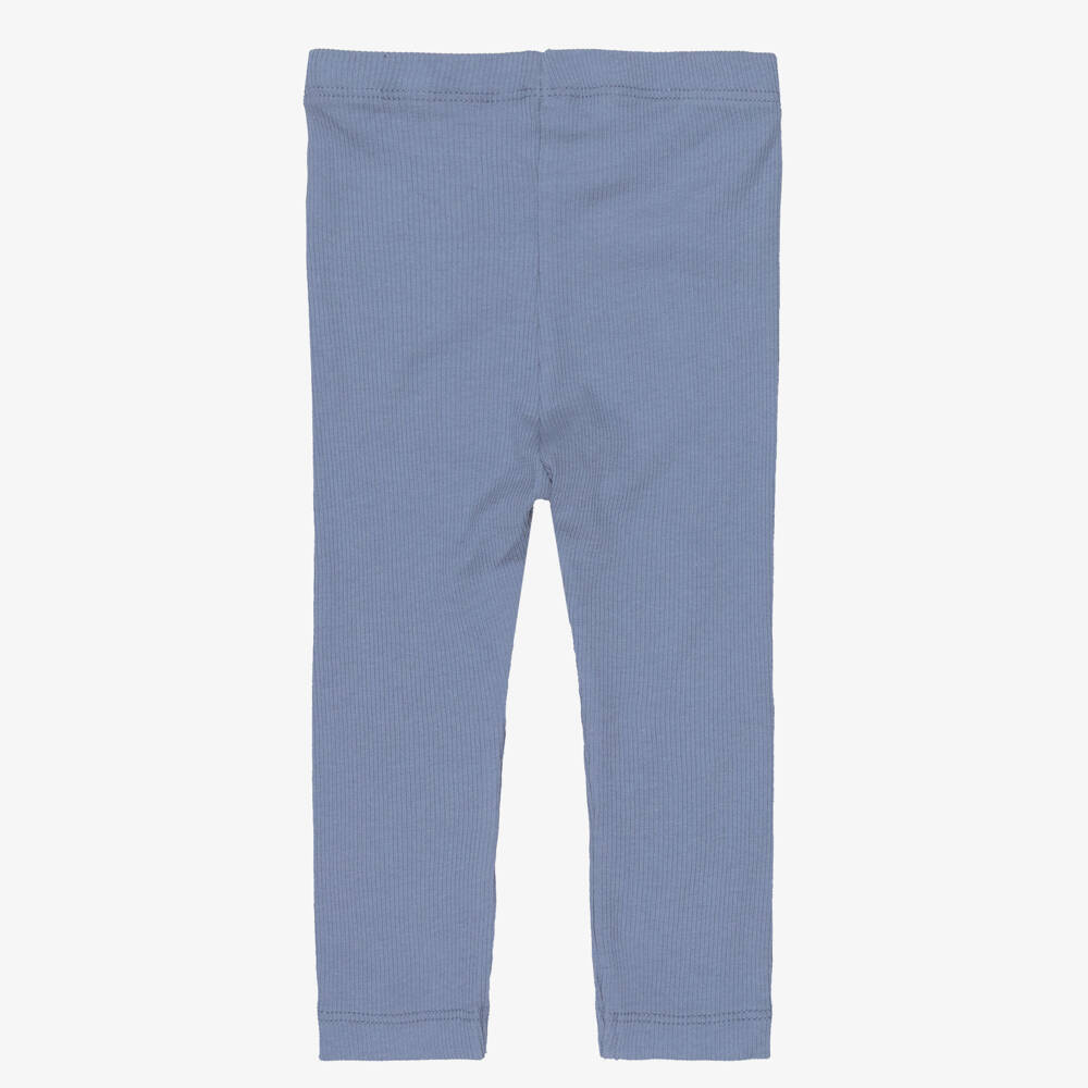NAME IT-Blue And Beige 2pk Legging | Childrensalon Outlet