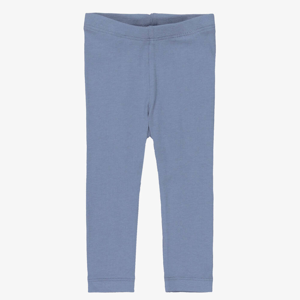 NAME IT-Blue And Beige 2pk Legging | Childrensalon Outlet