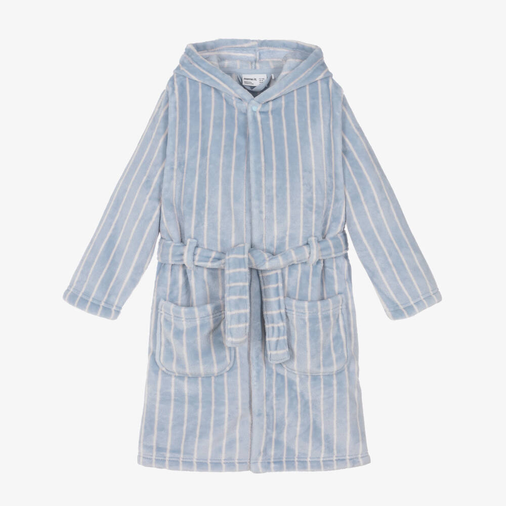 NAME IT-Blue Stripes Bathrobe | Childrensalon Outlet
