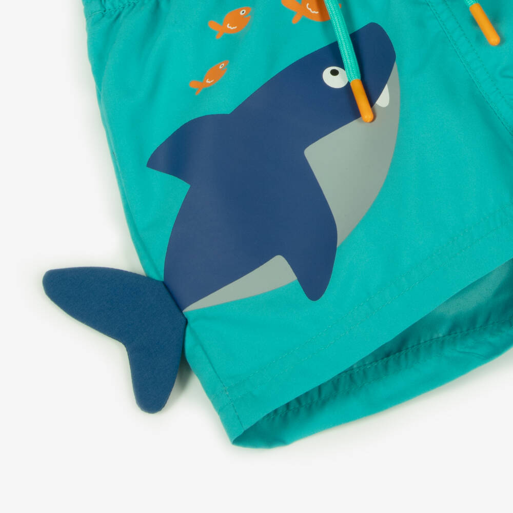 NAME IT-ملابس سباحة للأولاد بطبعة سمك القرش بلون أزرق فاتح | Childrensalon Outlet