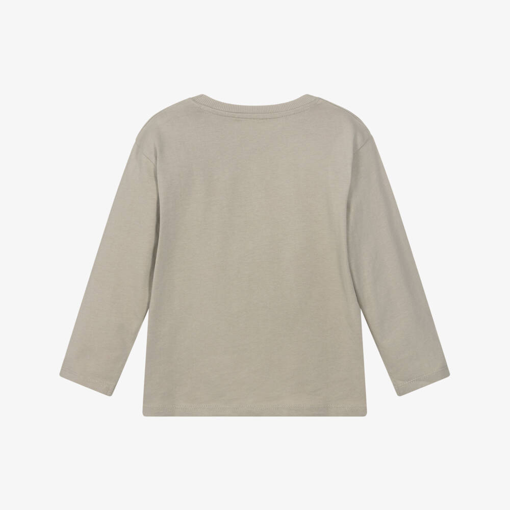 NAME IT-Boys Beige Dino Adventure Tee | Childrensalon Outlet