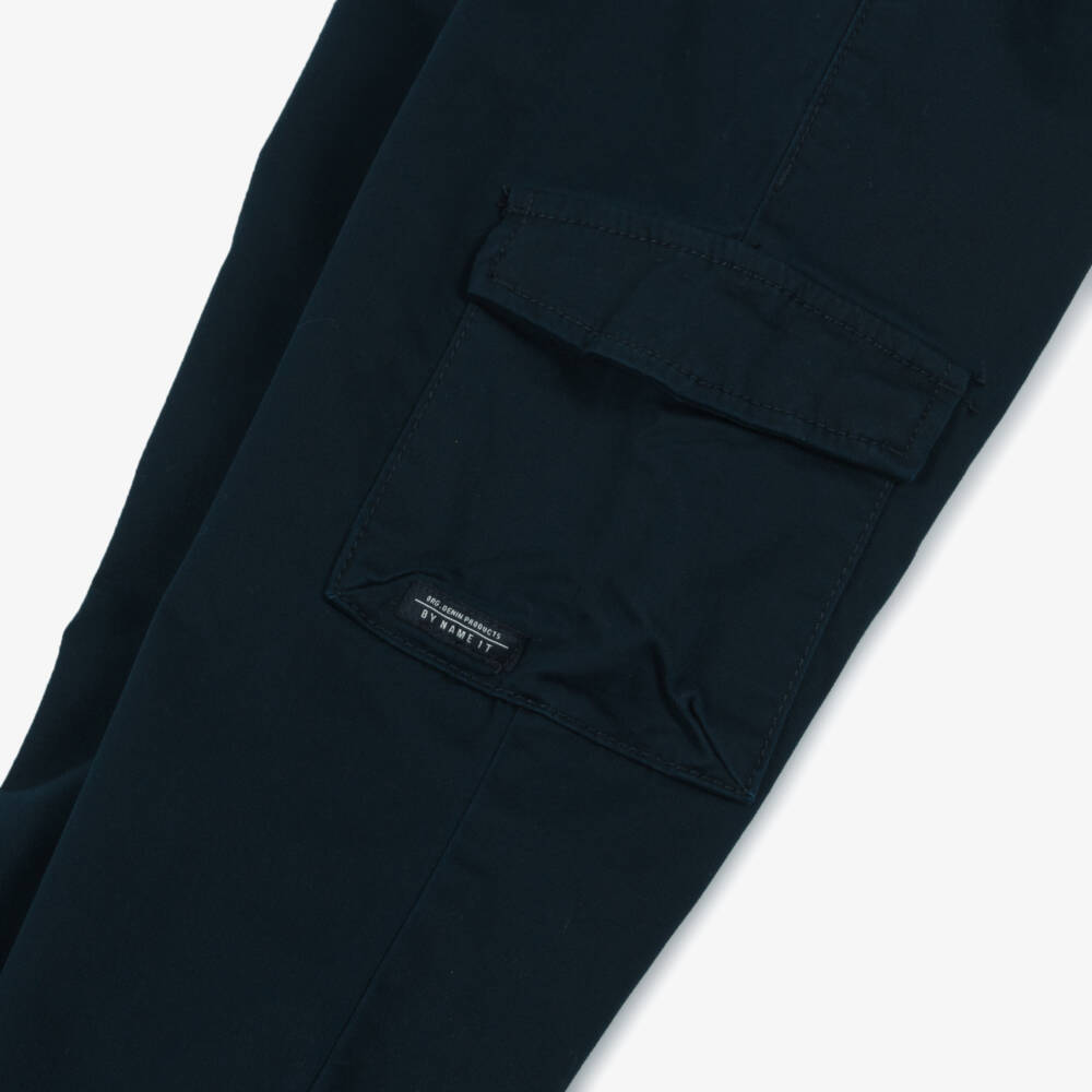 نيم إت-بنطلون كاجوال كارجو أزرق للأولاد | Childrensalon Outlet