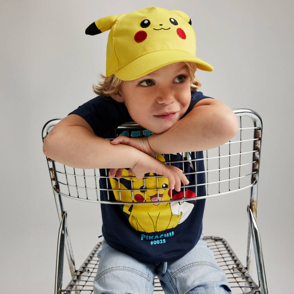 NAME IT-Boys Blue Pikachu Cotton Tee | Childrensalon Outlet