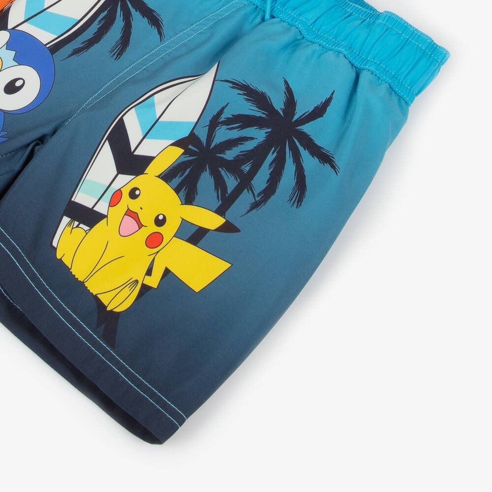 NAME IT-شورت سباحة بوكيمون لون أزرق للأولاد | Childrensalon Outlet
