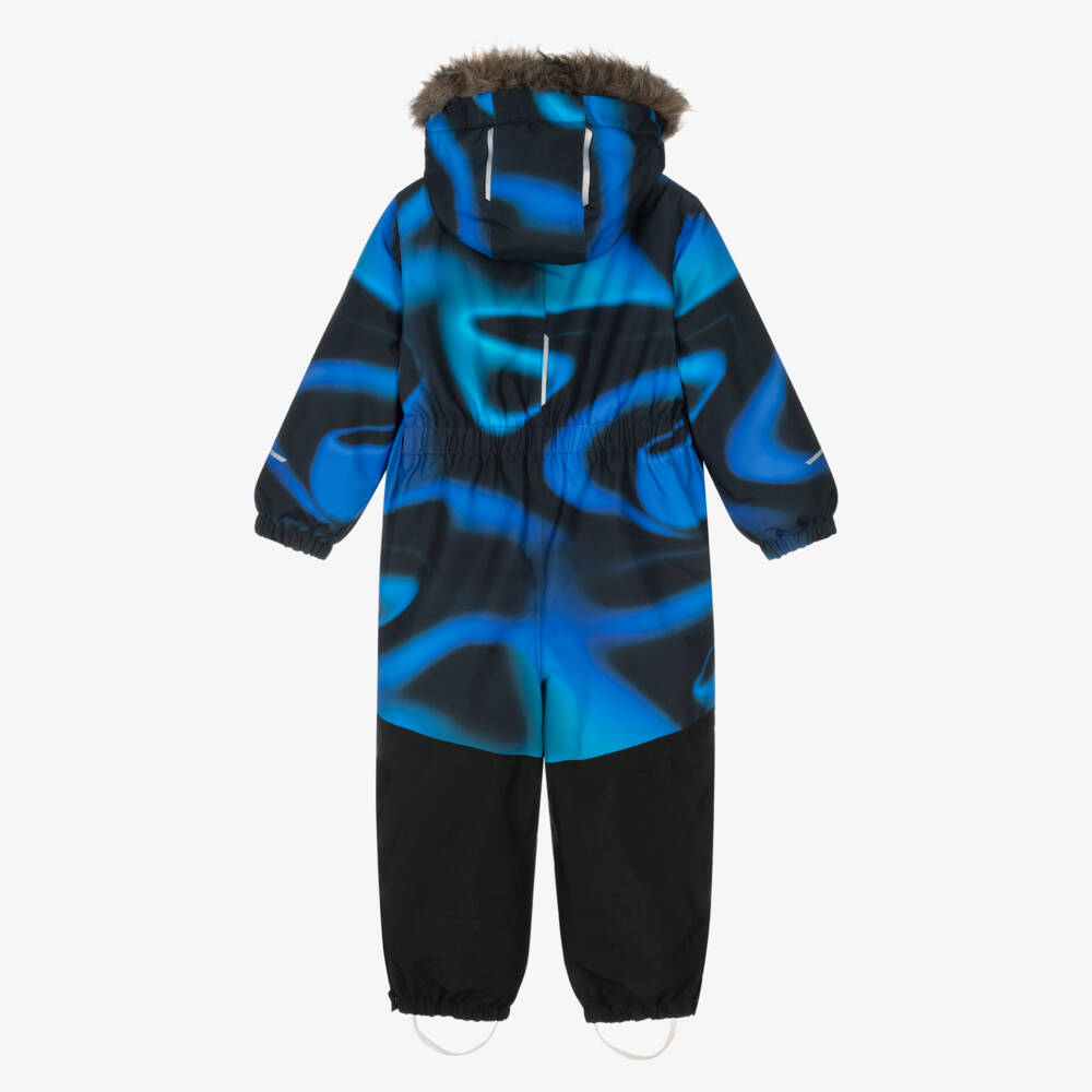 NAME IT-Boys Brilliant Blue Technical Snowsuit | Childrensalon Outlet