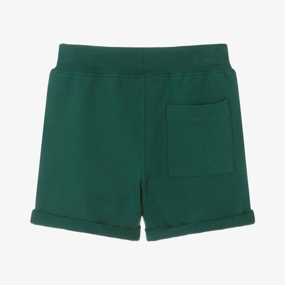 NAME IT-Boys Casual Organic Green Shorts | Childrensalon Outlet