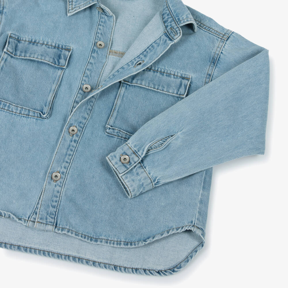 NAME IT-قميص جينز كلاسيكي أزرق للأولاد | Childrensalon Outlet