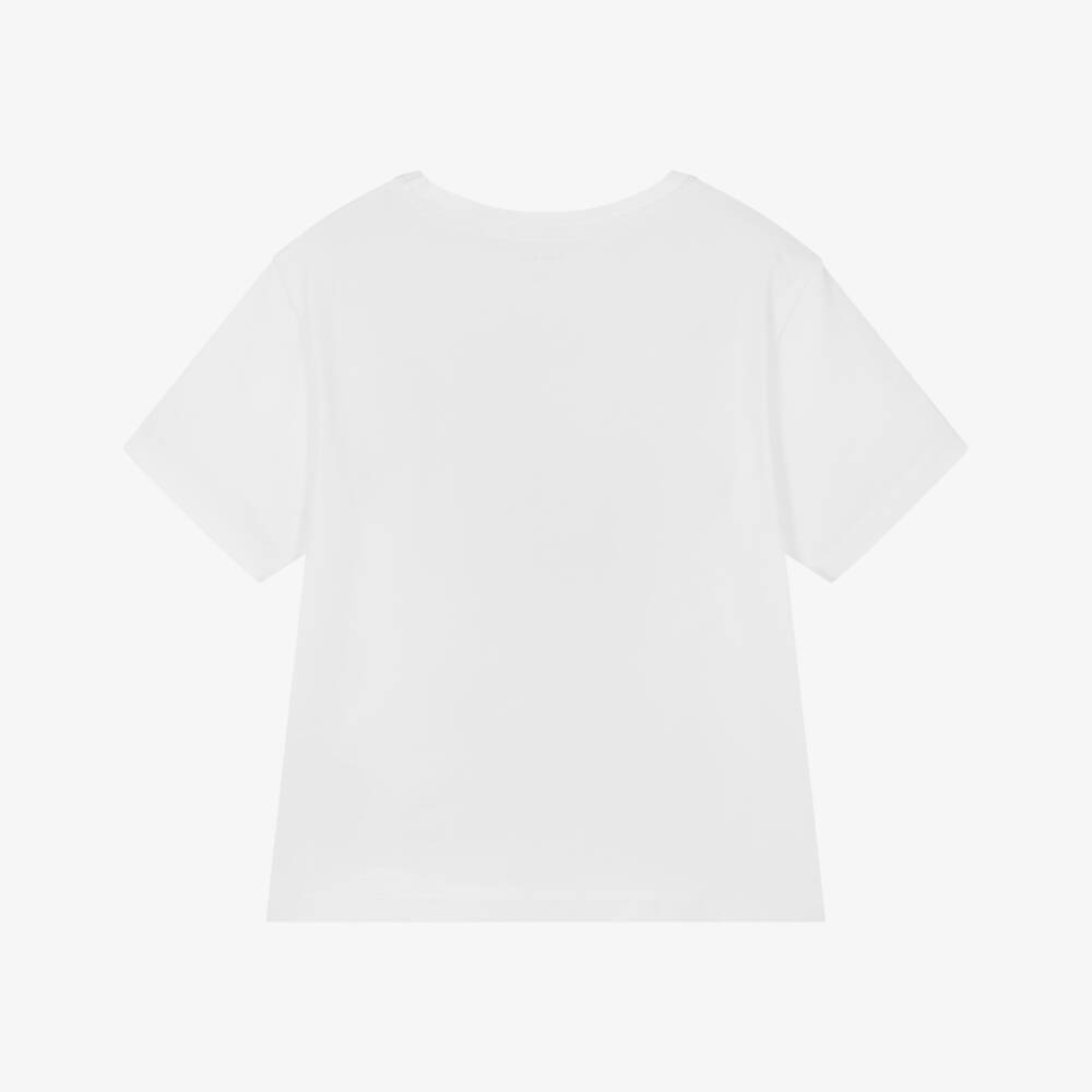 NAME IT-Boys Cotton Tee in Snowy White | Childrensalon Outlet