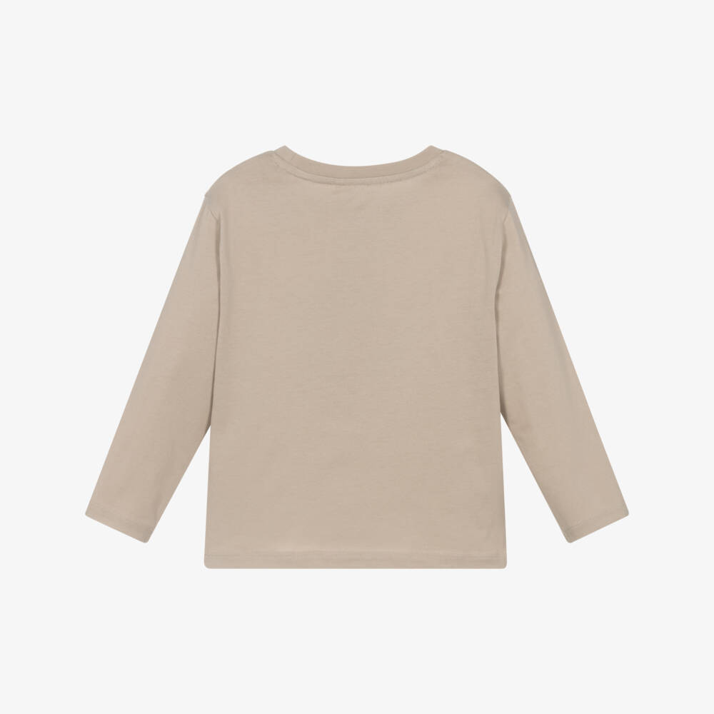 NAME IT-Boys Creamy Organic Cotton Tee | Childrensalon Outlet