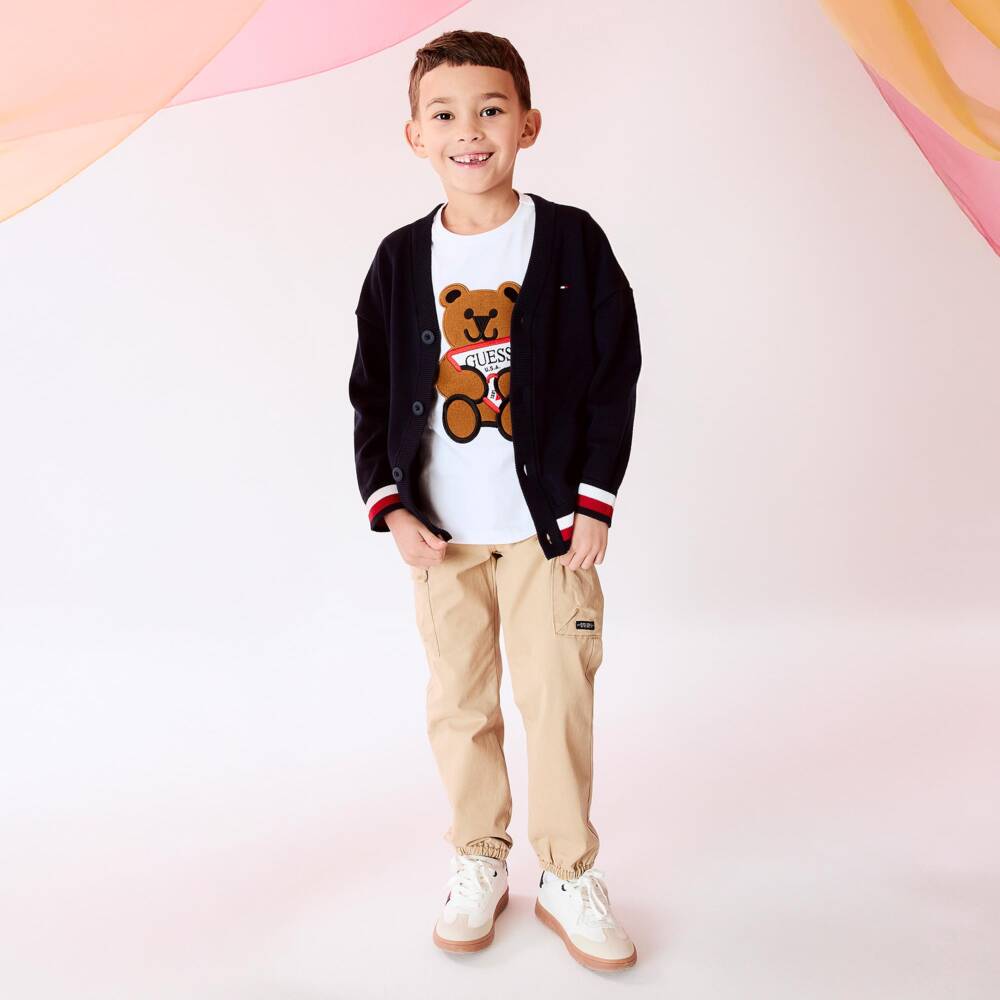 NAME IT-Boys Earthy Cotton Adventure Pants | Childrensalon Outlet
