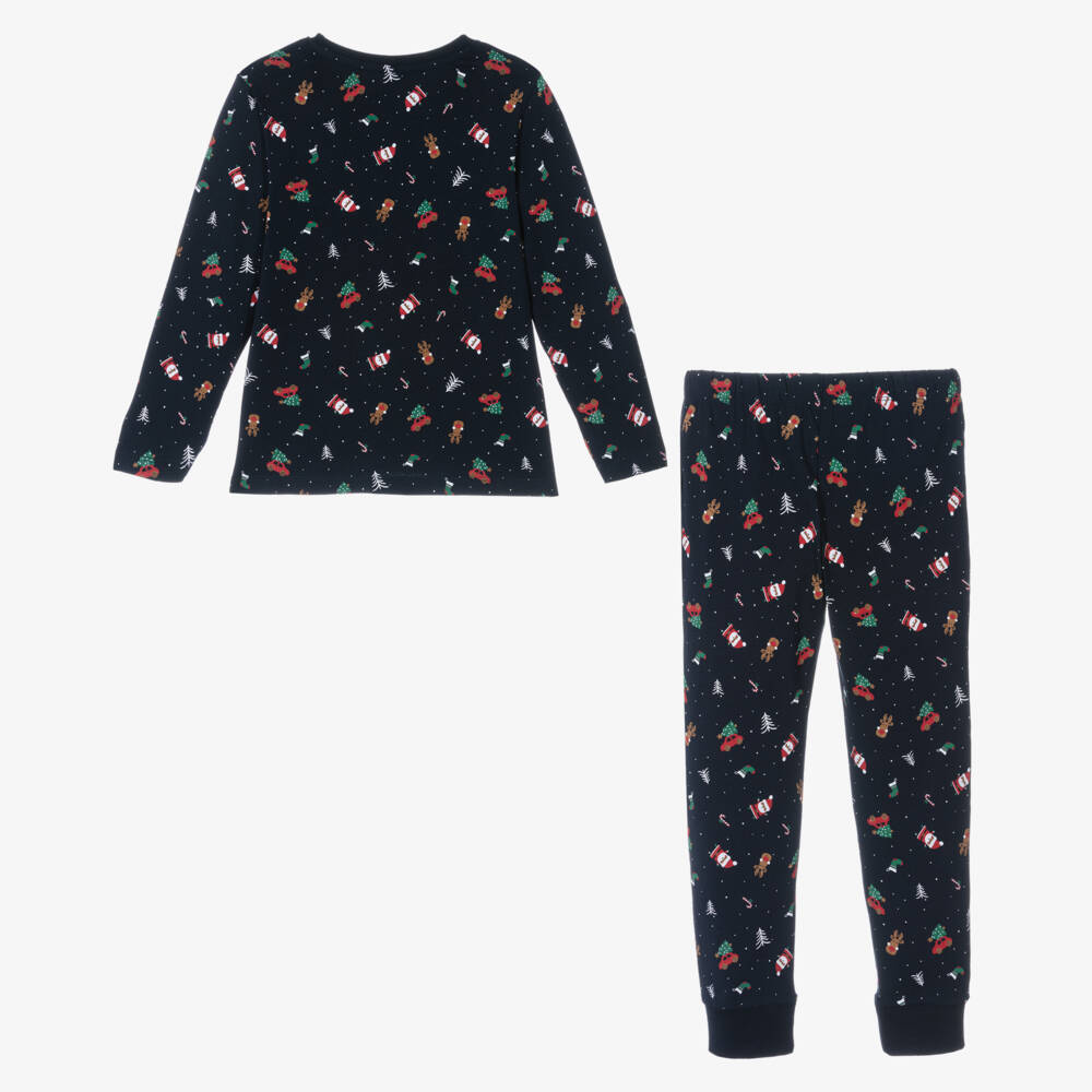 NAME IT-Boys Festive Blue Cotton Sleepwear | Childrensalon Outlet