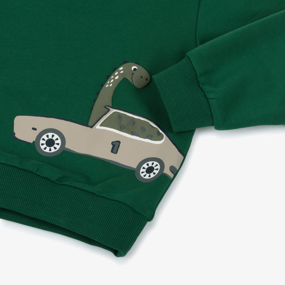 NAME IT-Boys Forest Green Dino Top | Childrensalon Outlet