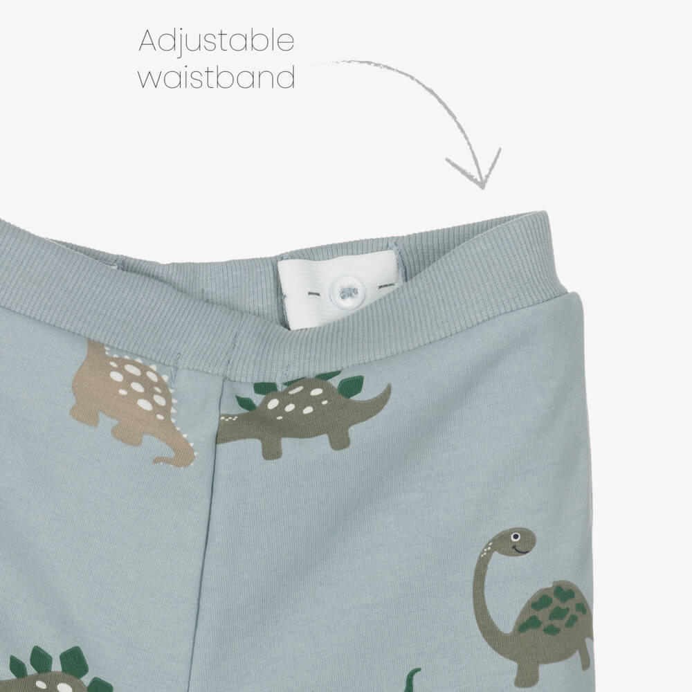 NAME IT-Boys Grey Dino Print Joggers | Childrensalon Outlet