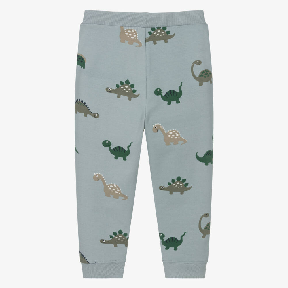 NAME IT-Boys Grey Dino Print Joggers | Childrensalon Outlet