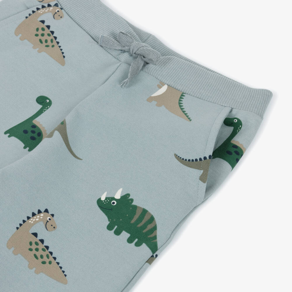 NAME IT-Boys Grey Dino Print Joggers | Childrensalon Outlet