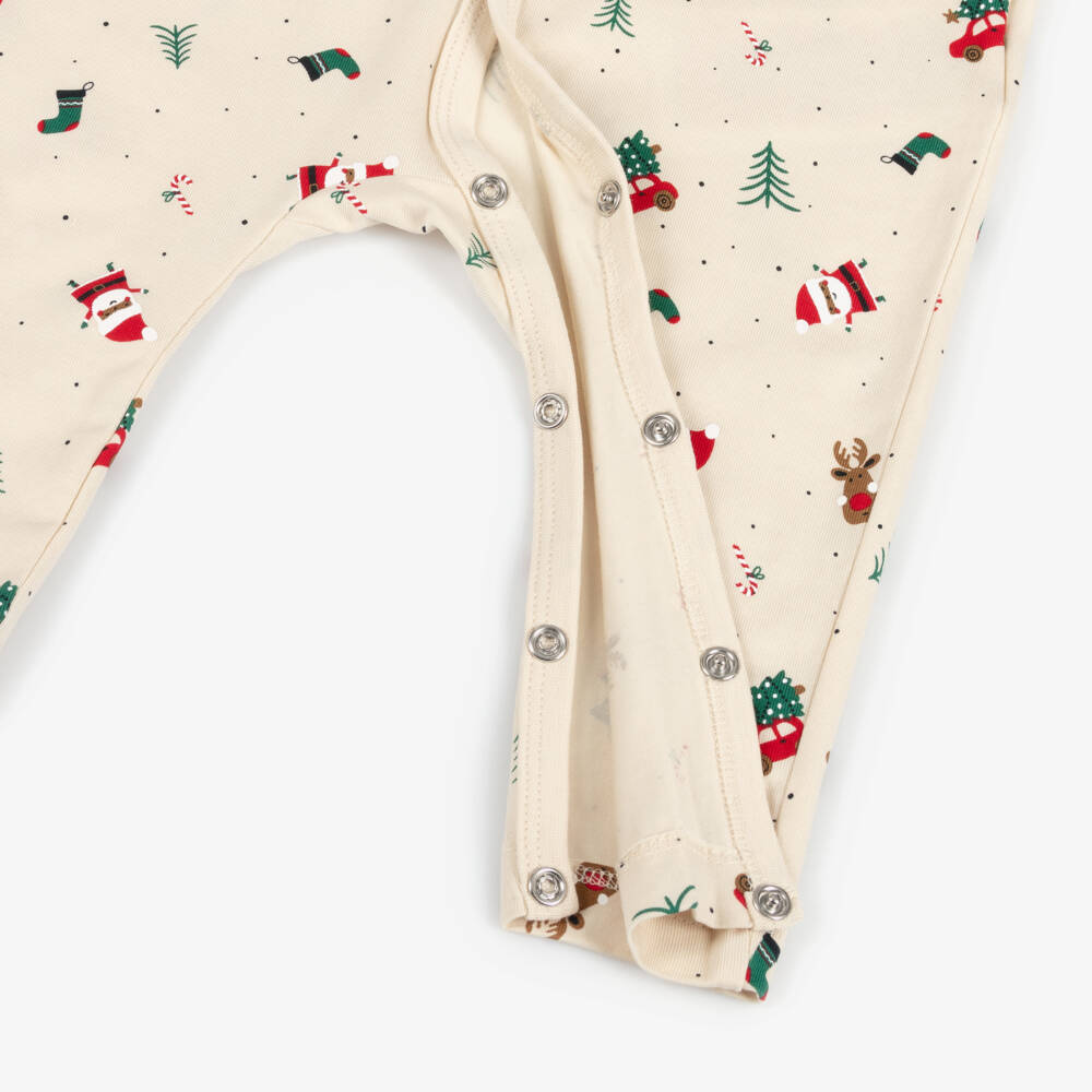 NAME IT-أفرول رومبر احتفالي قطن لون عاجي | Childrensalon Outlet