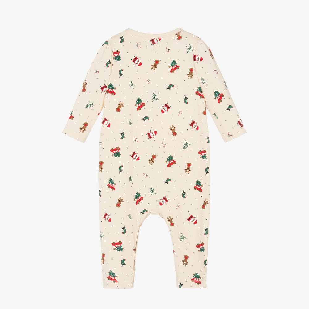 NAME IT-أفرول رومبر احتفالي قطن لون عاجي | Childrensalon Outlet