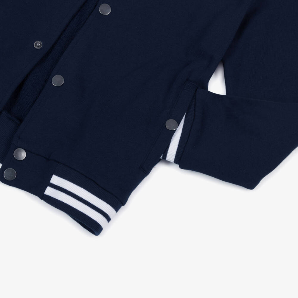 NAME IT-جاكيت فتيان أزرق قطني بأسلوب الفارسيتي | Childrensalon Outlet