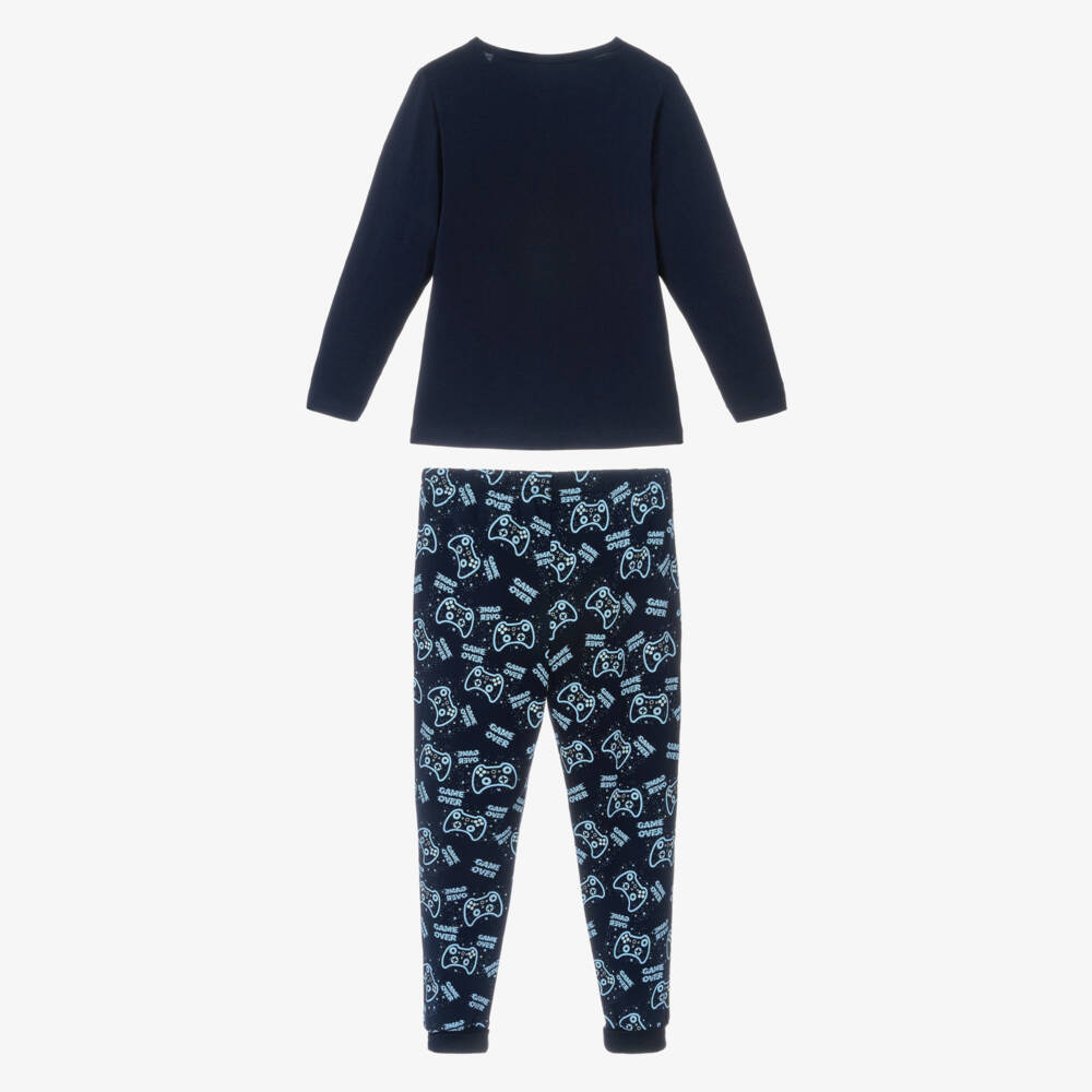 NAME IT-Boys Navy Gaming Nightwear | Childrensalon Outlet