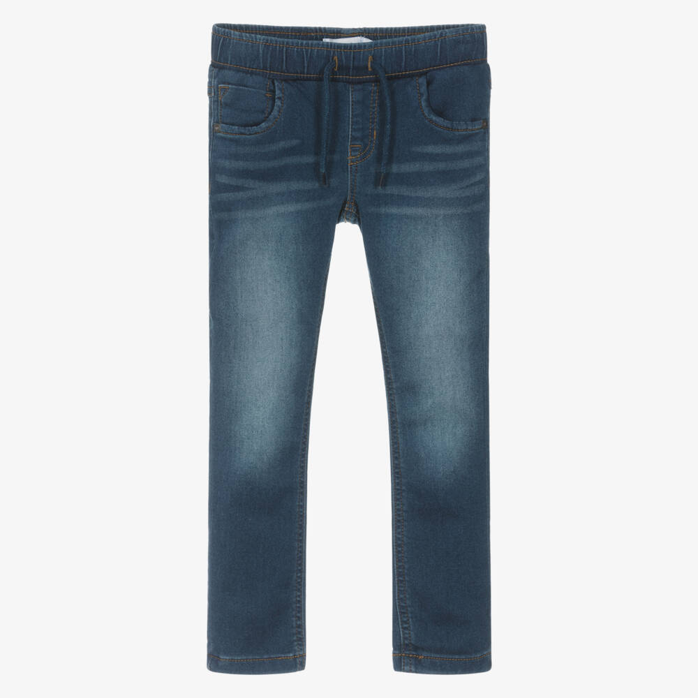 NAME IT-Boys Slim Fit Blue Comfort Jeans | Childrensalon Outlet