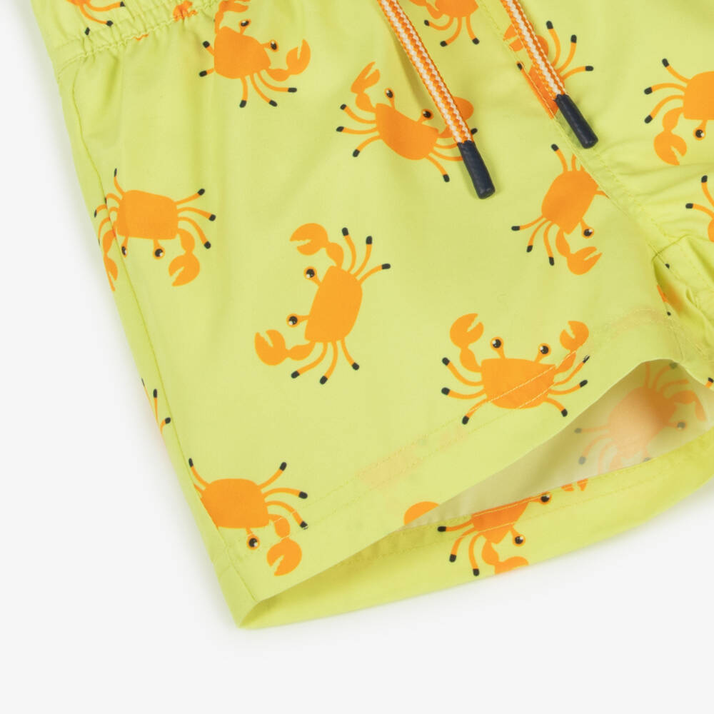 NAME IT-Boys Sunshine Crab Swim Trunks | Childrensalon Outlet